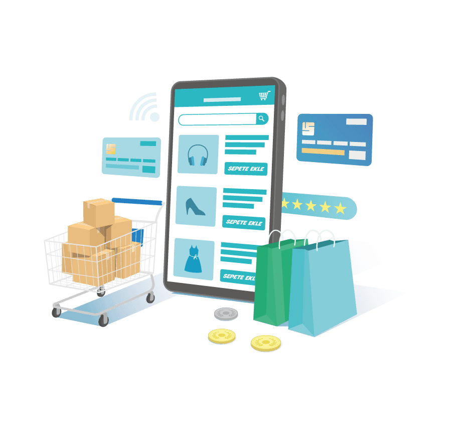 E-TİCARET SİTESİ - MCDEMIRCI | WEB TASARIM VE DANIŞMANLIK HİZMETLERİ E-TICARET WEB TASARIMI